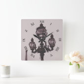 Lamp Post auf Pont Alexandre III Bridge Uhr (Zuhause)