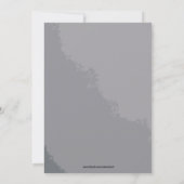 Lamp Post Holiday Party Einladung (Rückseite)