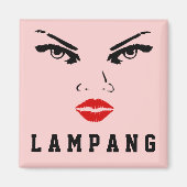 Lampang, thailändische Frau Magnet (Vorne)