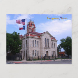 Lampasas County Gericht Postkarte
