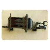 Lampe an der Wand einer arabischen Moschee Magnet (Horizontal)