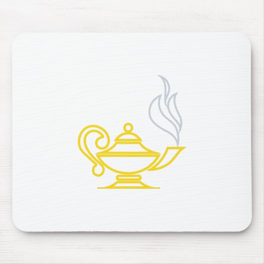 Lampe des Wissens Mousepad (Vorne)