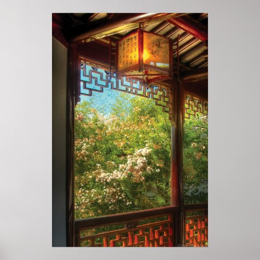 Lampe - Einfach chinesisch Poster (Vorne)
