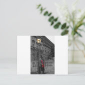 Lampe helles Romance Postkarte (Stehend Vorderseite)