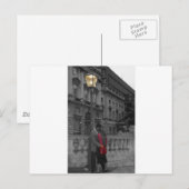 Lampe helles Romance Postkarte (Vorne/Hinten)