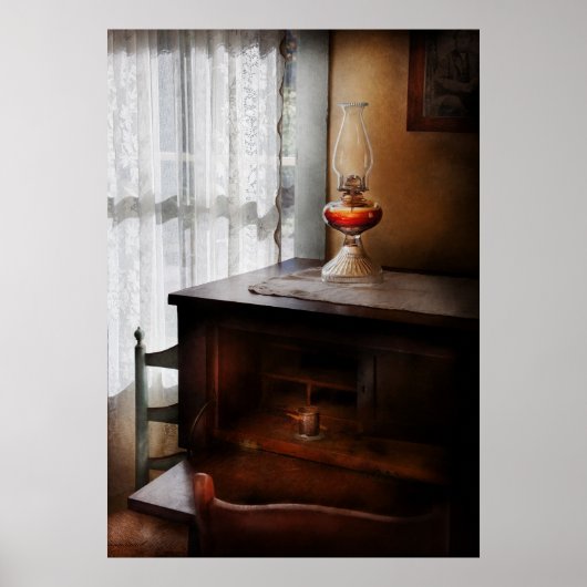 Lampe - Ich schrieb früher Briefe Poster (Vorne)