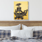 Lampe in Form eines Bootes Leinwanddruck (Insitu (Schlafzimmer))