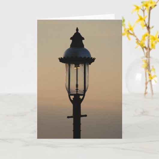 Lampe Karte (Gelbe Blume)