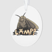 Lampe? Motte Meme Ornament (Vorderseite)