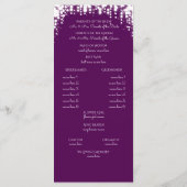 Lampe Post Industrial Glam Sparkle Lila Programm (Rückseite)