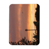 Lampe Post und Vogel Magnet (Vertikal)