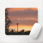 Lampe Post und Vogel Mousepad (Mit Mouse)