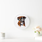 Lampe Runde Wanduhr (Zuhause)