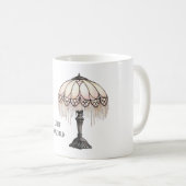 Lampe sei ein Licht Kaffeetasse (VorderseiteRechts)