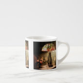 Lampe und Vase aus Blume Espressotasse (Rechts)
