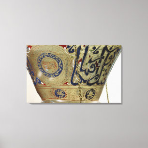 Lampe, von der Moschee des Sultans Hasan, Kairo Leinwanddruck