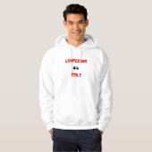 Lampedusa, Italien Scooter Hoodie (Vorne ganz)