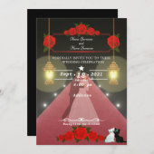 Lampen Einladung (Vorne/Hinten)