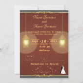 Lampen Einladung (Vorderseite)