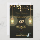 Lampen Einladung (Vorderseite)