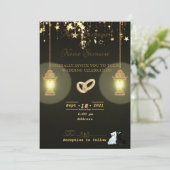 Lampen Einladung (Stehend Vorderseite)