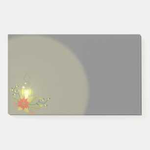 Lampen-Nachhinweise Post-it Klebezettel