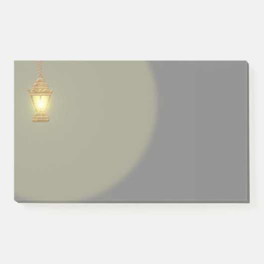 Lampen-Post-it-Notizen Post-it Klebezettel (Vorderseite)