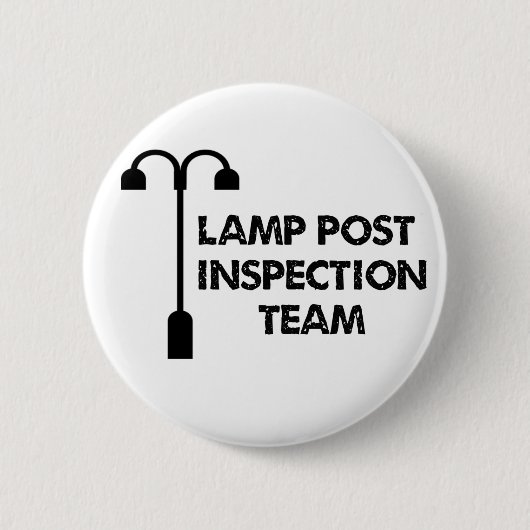 Lampen-Posten-Inspektionsteam Button (Vorderseite)