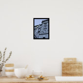 Lampenansicht Poster (Küche)