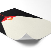 Lampenanzeige - Moody-Minimalistische Mauer Poster (Ecke)