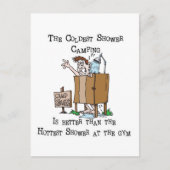 Lampendusche Postkarte (Vorderseite)