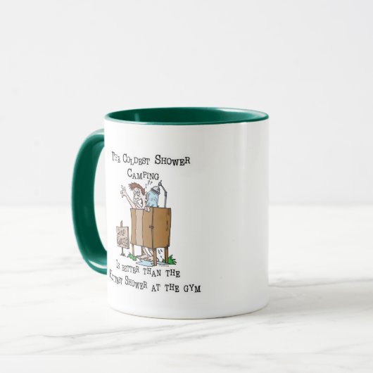 Lampendusche Tasse (Vorderseite Links)