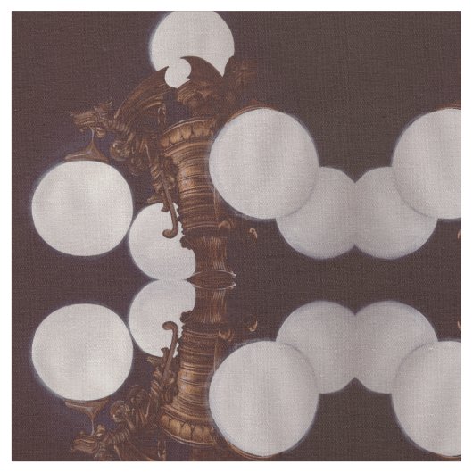 Lampenlicht aus Dämonen Stoff (Nahaufnahme)