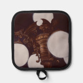 Lampenlicht aus Dämonenflügeln Topflappen (Vorderseite)