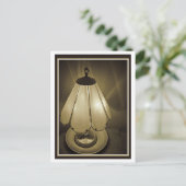 Lampenlicht Postkarte (Stehend Vorderseite)