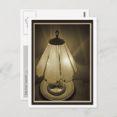 Lampenlicht Postkarte (Vorne/Hinten)