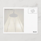 Lampenlicht Postkarte (Rückseite)