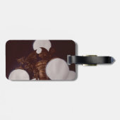 Lampenlicht von Dämonenflügen Gepäckanhänger (Rückseite horizontal)