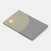 Lampennachrichtennotizen Post-it Klebezettel (angewinkelt)