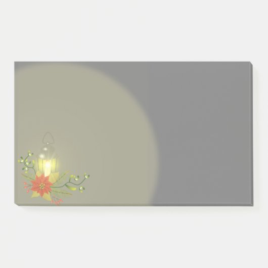 Lampennachrichtennotizen Post-it Klebezettel (Vorderseite)