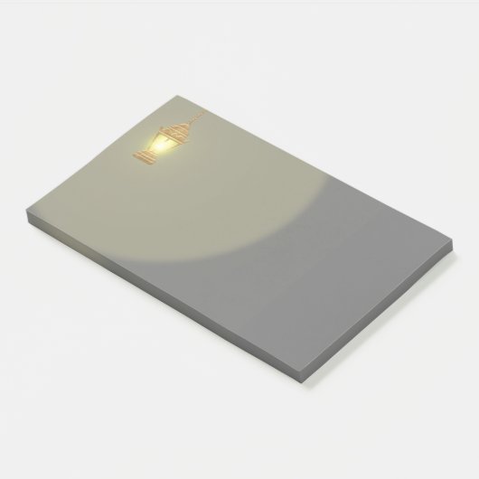 Lampennachrichtennotizen Post-it Klebezettel (angewinkelt)