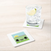 Lampenschirm Rechteckiger Pappuntersetzer (Vor Ort)