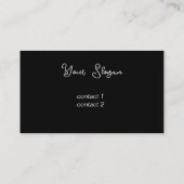 Lampenschwestern Visitenkarte (Rückseite)