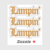 Lampin Aufkleber (Blatt)
