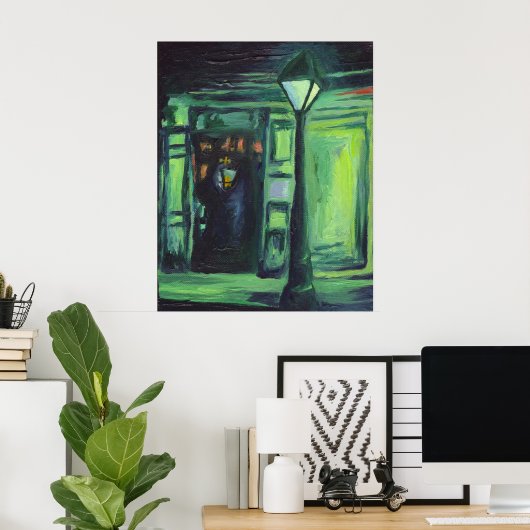 Lamplight Poster (Heimbüro)