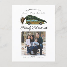 Lampoons Weihnachtsfamilie Foto Feiertagspostkarte