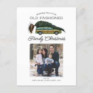 Lampoons Weihnachtsfamilie Foto Feiertagspostkarte