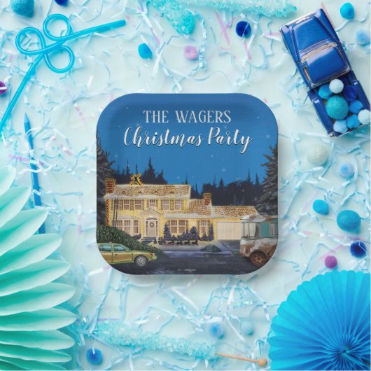 Lampoons Weihnachtsfeiertag Pappteller (Party)