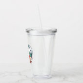 Lampoons Weihnachtsurlaub-Abzeichen Acryltrinkbecher (Links)