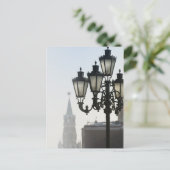 Lamppost Postkarte (Stehend Vorderseite)